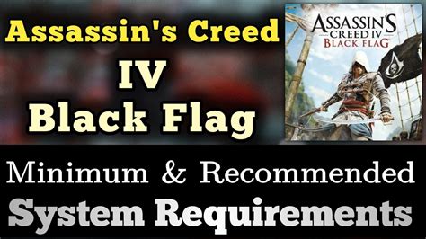 assassin's creed black flag system requirements